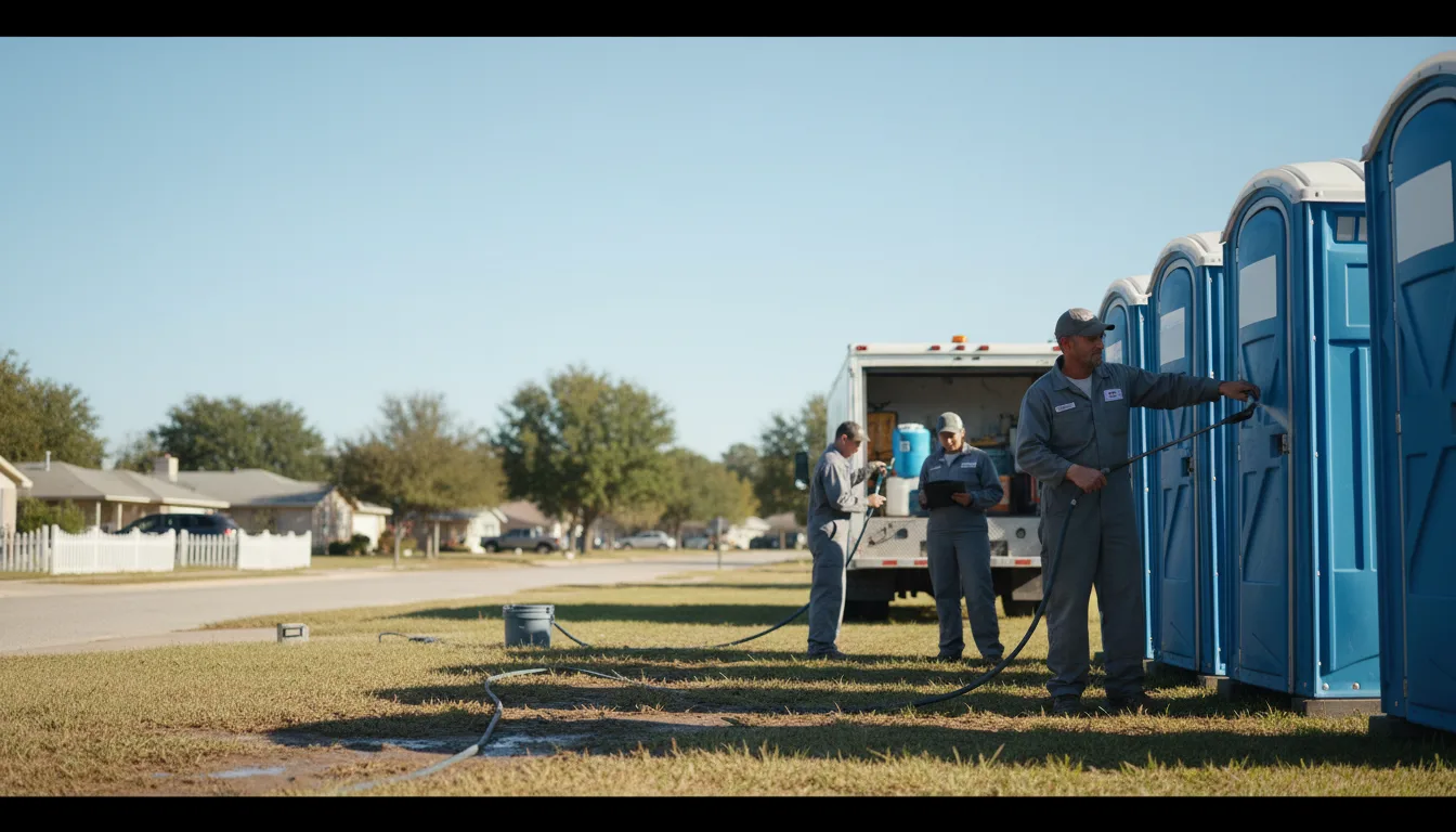 Long-Term Portable Toilet Rental in Aurora, IN near me